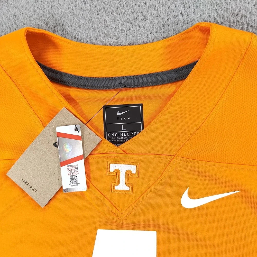 Tennessee Volunteers Jersey Men Large Orange Nike Team Engineered 1 Jason Witten